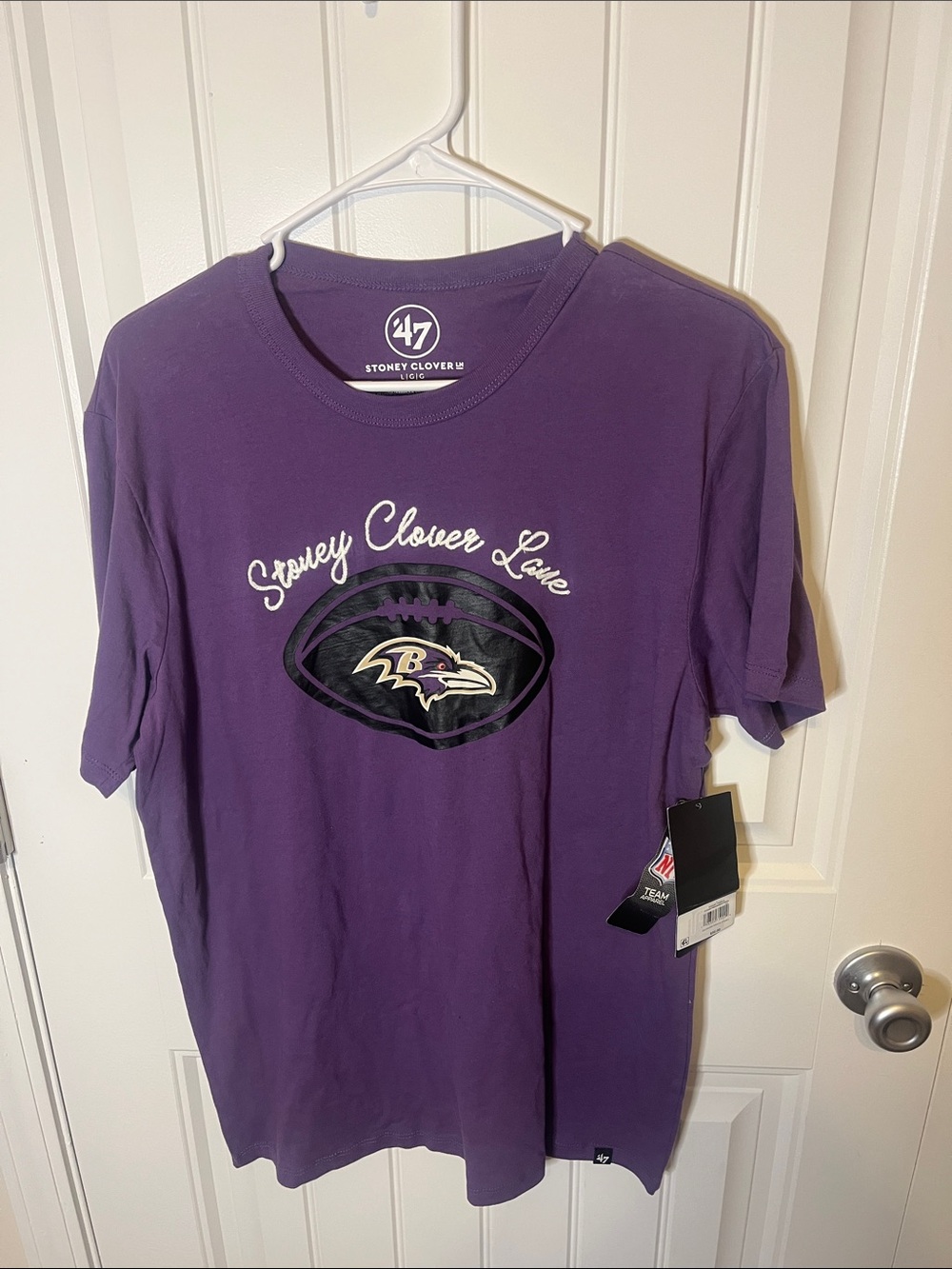 Baltimore Ravens ‘47 Stoney Clover Lane Graphic Short-Sleeve Tee